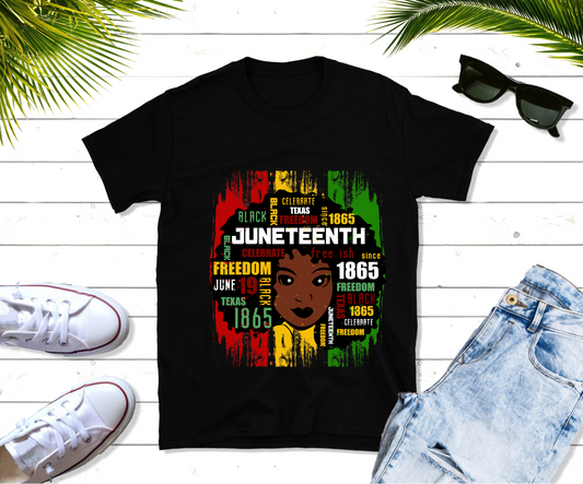 Juneteenth girl t-shirt